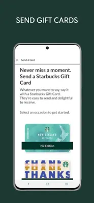 Starbucks New Zealand android App screenshot 3